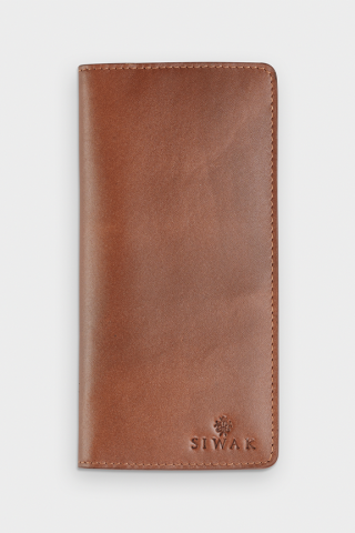 Full Grain plain finish Multipurpose Leather Wallet by SIWAK SWL0079