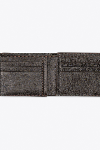 Full Chromium Tanned Tumbler Cow leather Wallet