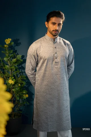 Ash-colored Panjabi