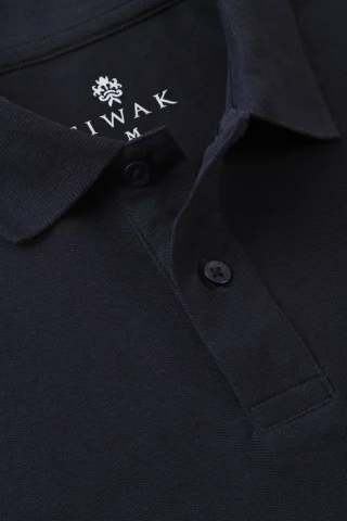 Premium PK Cotton Polo - Navy Blue