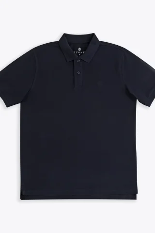 Premium PK Cotton Polo - Navy Blue