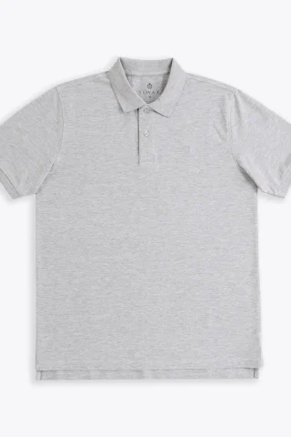 Premium PK Cotton Polo - Grey