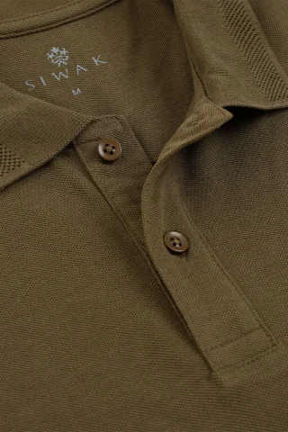 Premium PK Cotton Polo - Irish Coffee