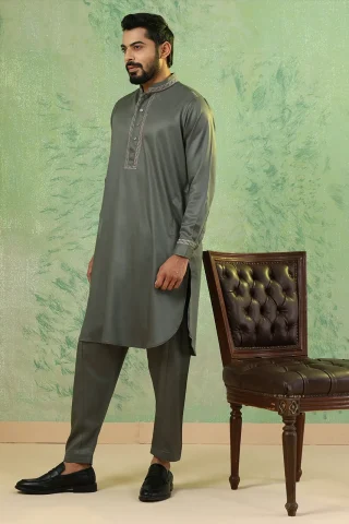 Premium Embroidered Kabli Set