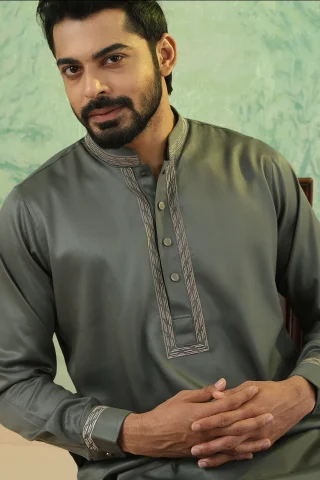 Premium Embroidered Kabli Set