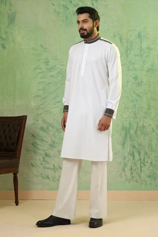 Premium Embroidered Panjabi for Men