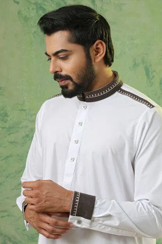 Premium Embroidered Panjabi for Men