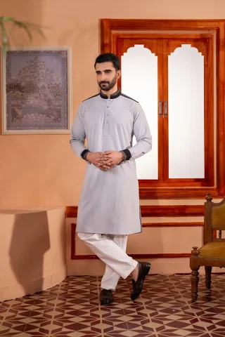 Premium Embroidered Panjabi for Men