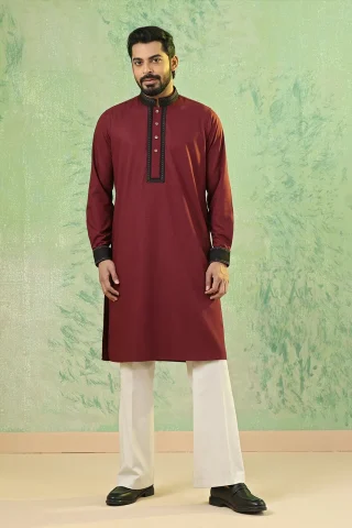 Premium Embroidered Panjabi for Men