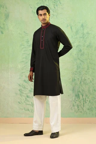 Premium Embroidered Panjabi for Men