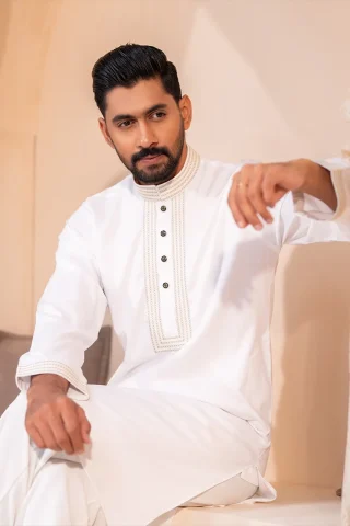 Premium Embroidered Panjabi for Men