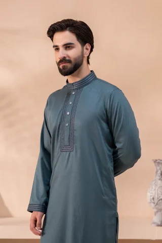 Premium Embroidered Panjabi for Men - S