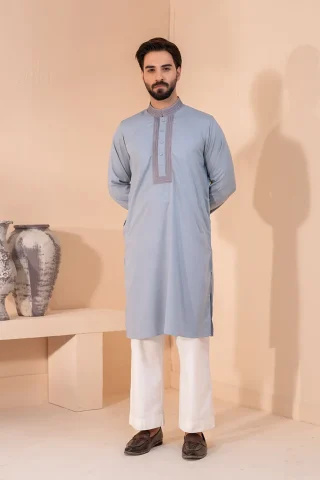 Premium Embroidered Panjabi for Men