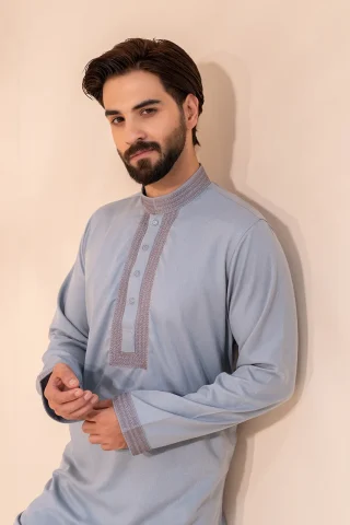 Premium Embroidered Panjabi for Men