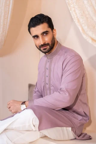 Premium Embroidered Panjabi for Men