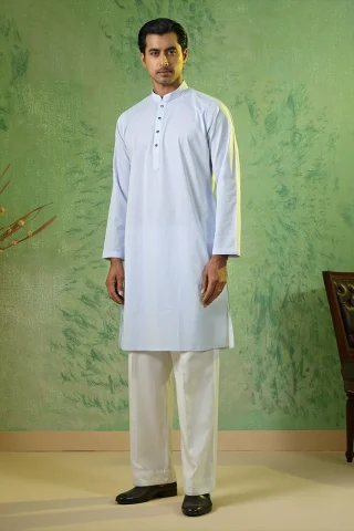 Classic Solid Panjabi for Men