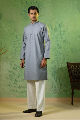 Classic Solid Panjabi for Men