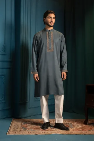 Premium Embroidered Panjabi for Men