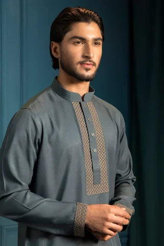 Premium Embroidered Panjabi for Men