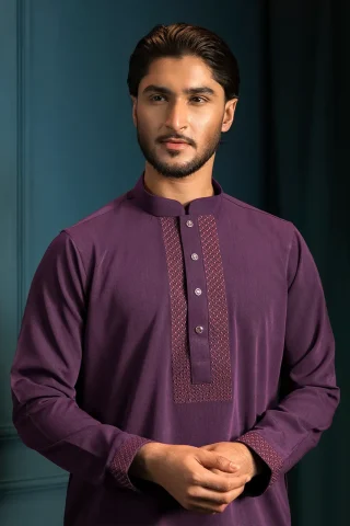 Premium Embroidered Panjabi for Men
