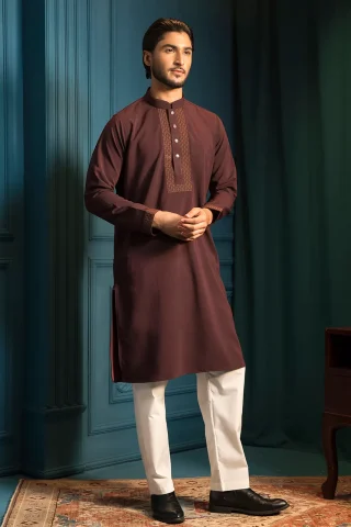 Premium Embroidered Panjabi for Men