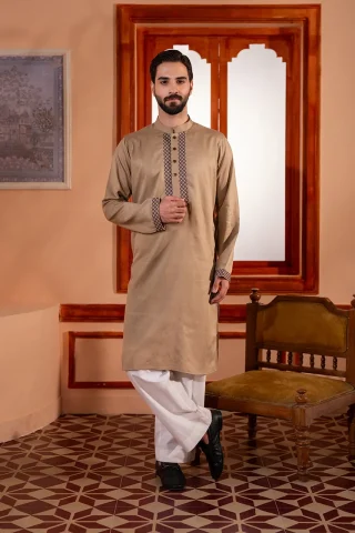 Premium Embroidered Panjabi for Men