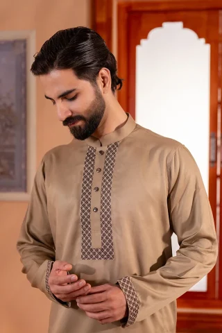 Premium Embroidered Panjabi for Men
