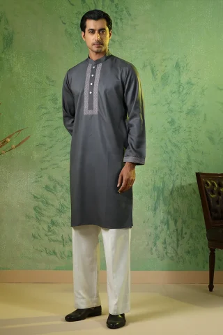 Premium Embroidered Panjabi for Men