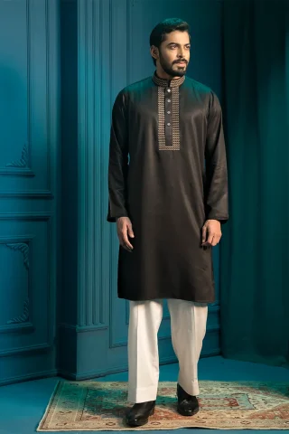 Premium Embroidered Panjabi for Men