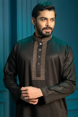 Premium Embroidered Panjabi for Men