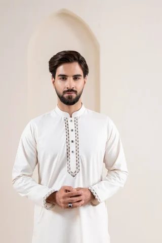 Premium Embroidered Panjabi for Men