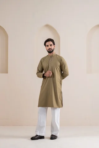Premium Embroidered Panjabi for Men