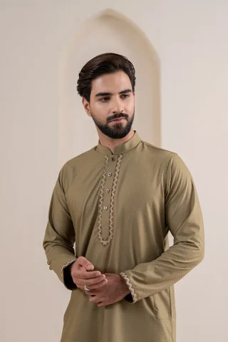 Premium Embroidered Panjabi for Men