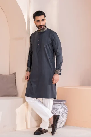 Premium Bamboo Panjabi full view