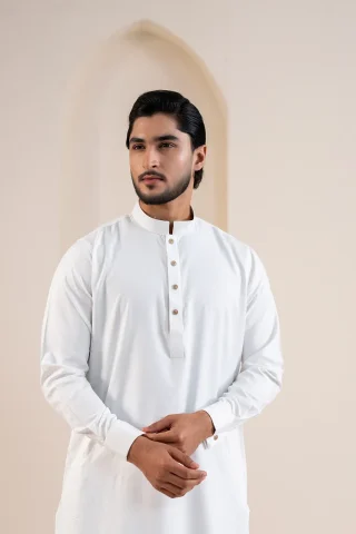Premium Solid Jacquard Panjabi for Men