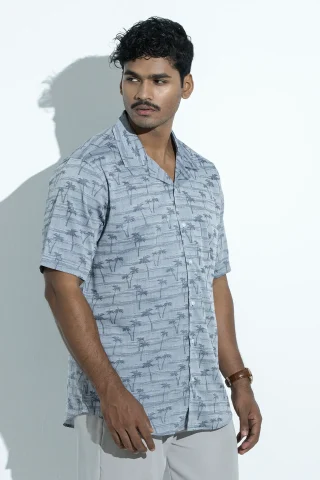 Men's Half Sleeve Cuban Shirt
