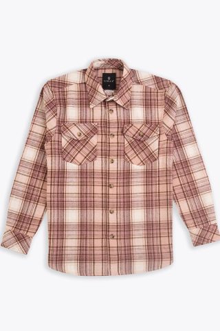 Relaxed Fit Flannel Overshirt