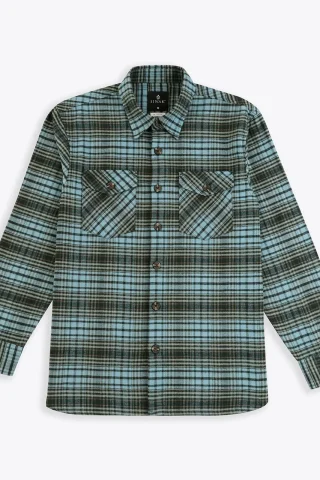 Relaxed Fit Flannel Overshirt