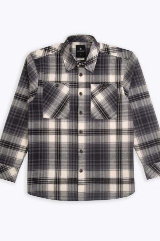 Relaxed Fit Flannel Overshirt