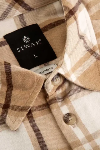 Relaxed Fit Flannel Overshirt