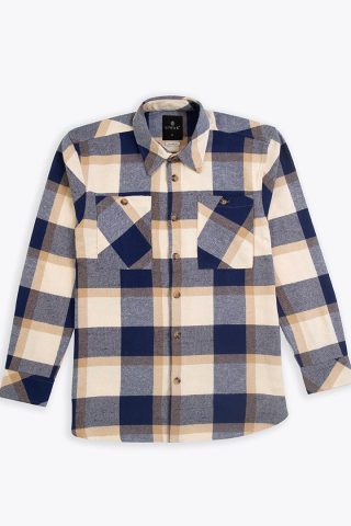 Relaxed Fit Flannel Overshirt