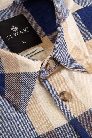 Relaxed Fit Flannel Overshirt
