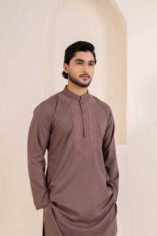 Platinum Embroidered Panjabi for Men - S