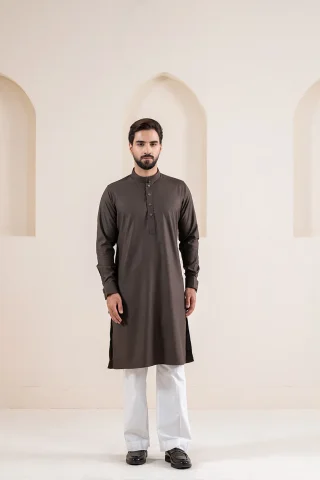 Platinum Embroidered Panjabi for Men