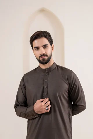 Platinum Embroidered Panjabi for Men