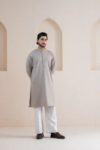 Platinum Embroidered Panjabi for Men