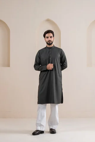 Platinum Embroidered Panjabi for Men