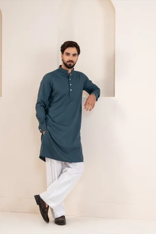 Platinum Embroidered Panjabi for Men