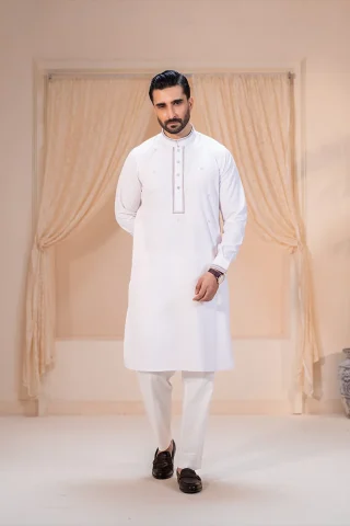 Luxury Bamboo Panjabi Men full view