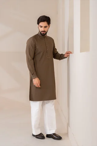 Platinum Embroidered Panjabi for Men